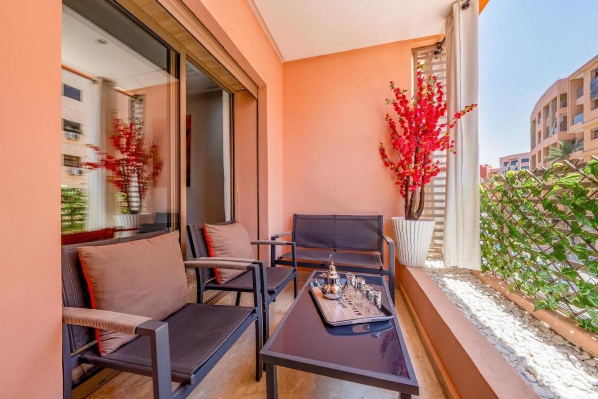 Apparemment De Prestige Gueliz Kasbel 212, 02 Chambres Marrakesh Bagian luar foto
