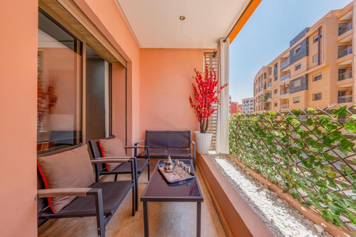 Apparemment De Prestige Gueliz Kasbel 212, 02 Chambres Marrakesh Bagian luar foto