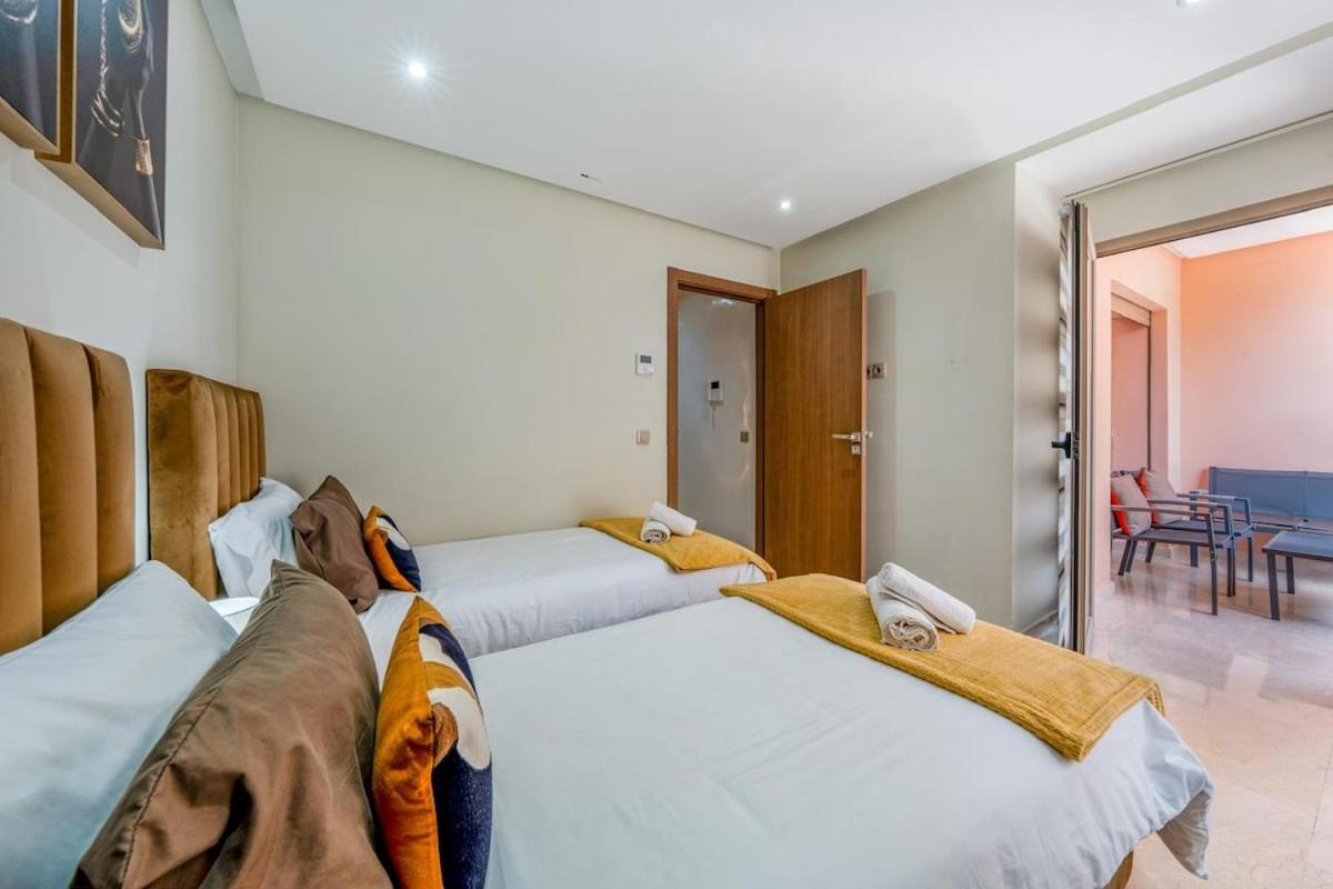 Apparemment De Prestige Gueliz Kasbel 212, 02 Chambres Marrakesh Bagian luar foto