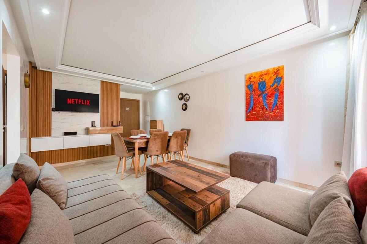 Apparemment De Prestige Gueliz Kasbel 212, 02 Chambres Marrakesh Bagian luar foto