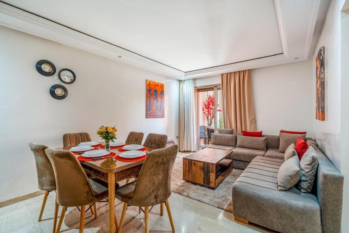Apparemment De Prestige Gueliz Kasbel 212, 02 Chambres Marrakesh Bagian luar foto